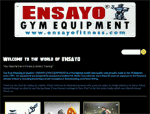 Tablet Screenshot of ensayofitness.com